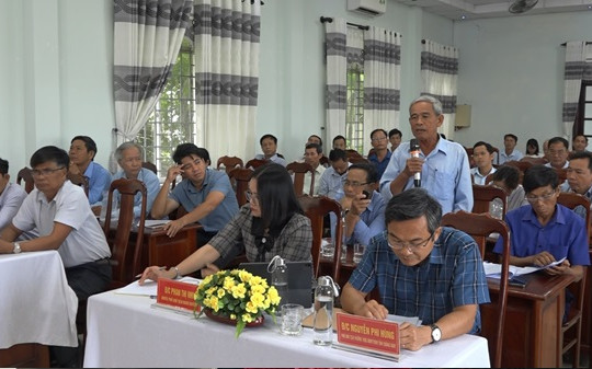 Thăng Bình phản biện dự thảo đề án sắp xếp đơn vị hành chính cấp xã