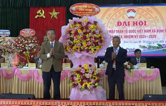 Mặt trận xã Bình Tú vận động được gần 870 triệu đồng Quỹ vì người nghèo