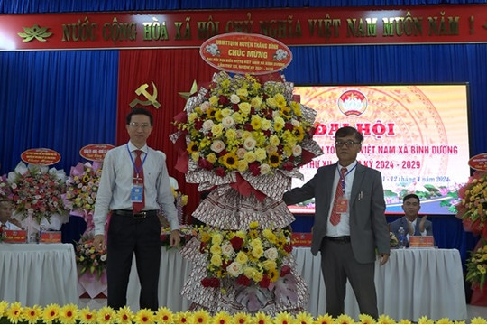 Mặt trận xã Bình Dương giúp 71 hộ thoát nghèo và cận nghèo