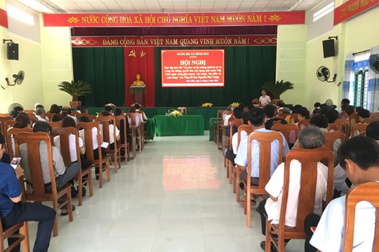 Bình Hải tổ chức học tập bài viết của Tổng Bí thư Nguyễn Phú Trọng