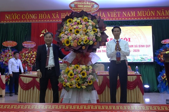 Mặt trận xã Bình Quý tổ chức Đại hội lần thứ XI