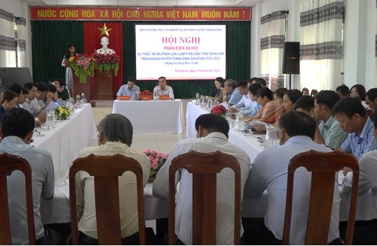 Thăng Bình phản biện Đề án phân loại, giảm thiểu rác thải tại nguồn trên địa bàn huyện, giai đoạn 2020 - 2025