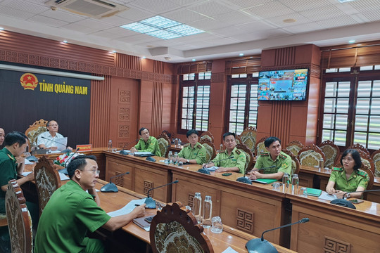 Hội nghị trực tuyến về công tác quản lý bảo vệ rừng và phòng cháy, chữa cháy rừng