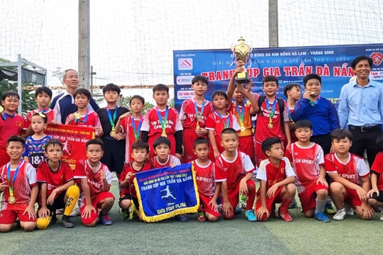 Giải bóng đá Kim Đồng mở rộng tranh cúp Gia Trần lần thứ I năm 2024