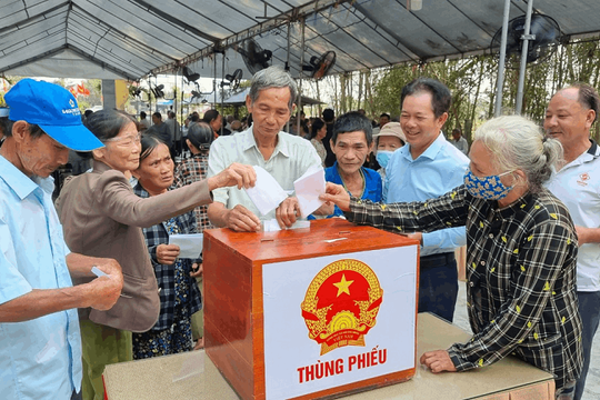 Lấy ý kiến cử tri thuộc diện sắp xếp ĐVHC cấp xã: Tỷ lệ đồng ý hơn 95%