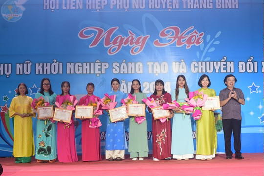 Hội LHPN huyện Thăng Bình công nhận 10 ý tưởng khởi nghiệp sáng tạo