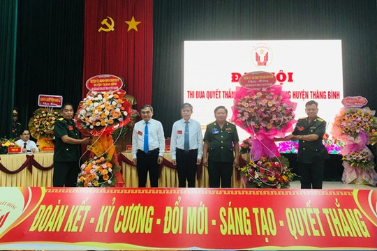 Đại hội thi đua Quyết thắng lực lượng vũ trang huyện Thăng Bình giai đoạn 2019 - 2024