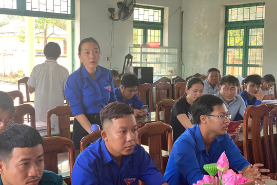 Bình Giang: Hội nghị "Công tác giới thiệu đoàn viên ưu tú cho Đảng và kết nạp Đảng viên từ Đoàn viên ưu tú" năm 2024