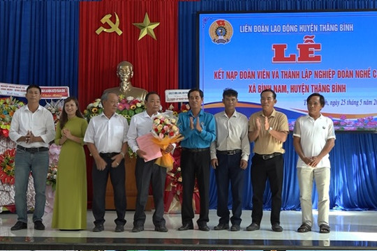 Thành lập Nghiệp đoàn nghề cá xã Bình Nam