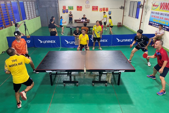 Núi Thành vô địch Giải bóng bàn Thái Phiên - Thăng Bình mở rộng