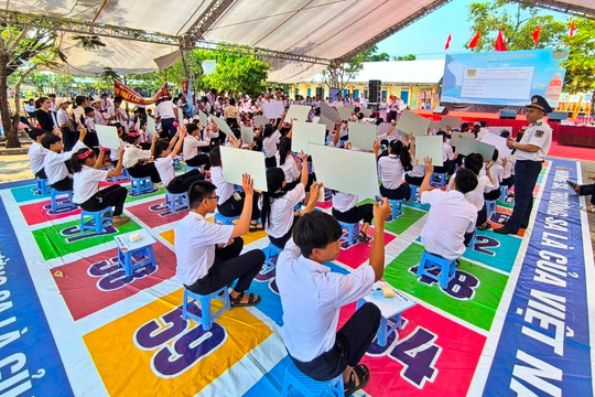 Bộ Tư lệnh Cảnh sát biển đề xuất tổ chức cuộc thi "Em yêu biển đảo quê hương" trên cả nước