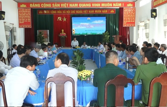 Khảo sát, kiểm tra thực tế và thẩm định hồ sơ đề nghị xét công nhận xã NTM nâng cao năm 2023 tại Bình Chánh