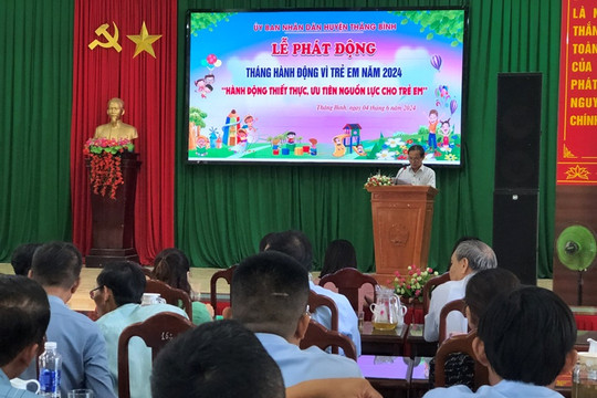 Hành động thiết thực, ưu tiên nguồn lực cho trẻ em