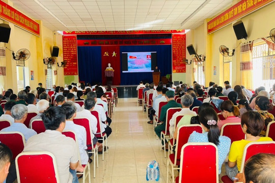 Đảng ủy xã Bình Dương tổ chức Hội nghị học tập, quán triệt và triển khai Chuyên đề Học tập và làm theo tư tưởng, đạo đức, phong cách Hồ Chí Minh năm 2024