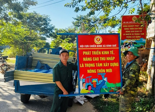 Điểm sáng phong trào thi đua “Cựu chiến binh gương mẫu”