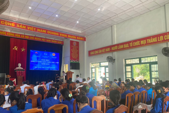 Bình Giang tổ chức sàn giao dịch việc làm năm 2024