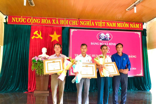 Đảng Bộ xã Bình An tổ chức Hội nghị sơ kết tình hình thực hiện Nghị quyết 6 tháng đầu năm 2024