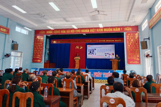 Hội Cựu chiến binh xã Bình Minh tổ chức triển khai, học tập Chỉ thị 05-CT/TW