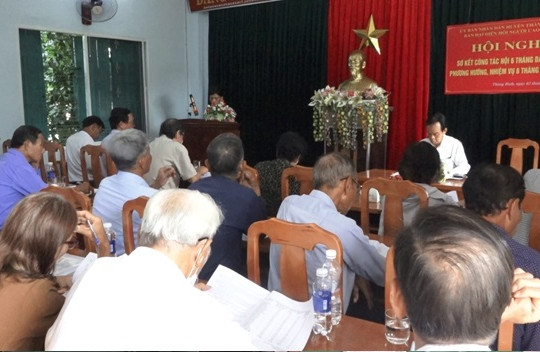 Hội Người cao tuổi huyện sơ kết công tác hội 6 tháng đầu năm 2024