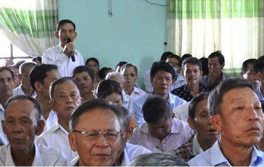 Đại biểu Quốc hội tỉnh Quảng Nam tiếp xúc cử tri huyện Thăng Bình