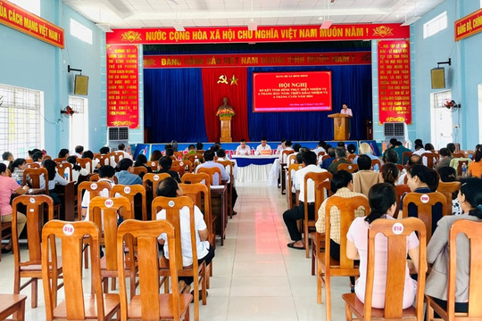 Bình Minh tổ chức Hội nghị sơ kết tình hình thực hiện nhiệm vụ 6 tháng đầu năm, triển khai nhiệm vụ 6 tháng cuối năm 2024