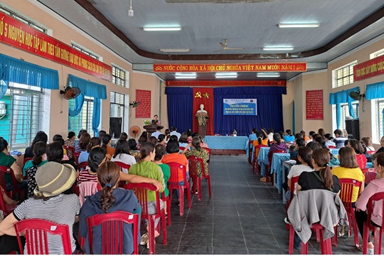 Chú trọng tổ chức các hoạt động truyền thông tư vấn cộng đồng