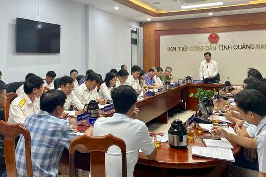 Quy định về tiếp công dân và đối thoại trực tiếp với dân của Bí thư Tỉnh ủy Quảng Nam