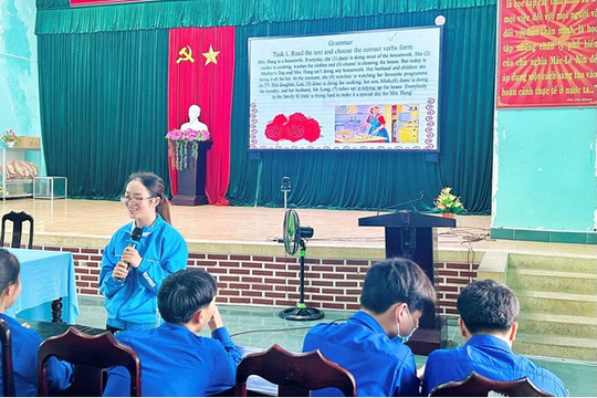 Bình Trung khai giảng lớp dạy Tiếng Anh miễn phí