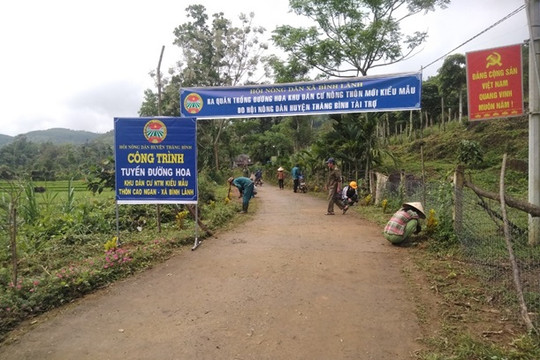 Điểm sáng “Thôn Nông thôn mới kiểu mẫu” Cao Ngạn, xã Bình Lãnh, huyện Thăng Bình