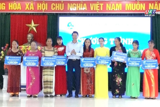 Hội LHPN huyện Thăng Bình phối hợp thực hiện hiệu quả Chương trình hiệp thương giúp đỡ hộ nghèo thoát nghèo bền vững