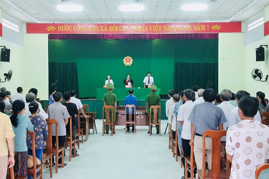 Thăng Bình tăng cường công tác phổ biến, giáo dục pháp luật bằng hình thức tổ chức phiên tòa lưu động