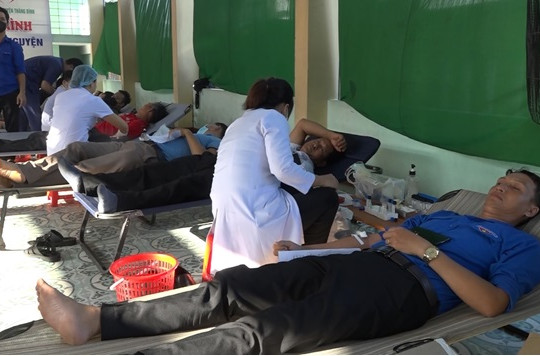 Lan tỏa phong trào hiến máu tình nguyện ở Thăng Bình