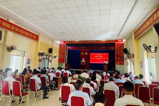 Bình Dương tổ chức Hội nghị “Công an xã lắng nghe ý kiến đóng góp Nhân dân” năm 2024