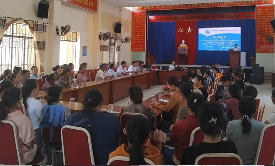 Bình Dương toạ đàm “ Vai trò của phụ nữ trong công tác bảo vệ môi trường”