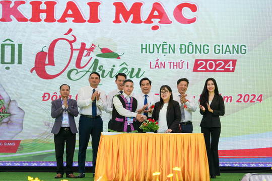 Khai mạc Lễ hội ớt A riêu lần thứ I – huyện Đông Giang năm 2024