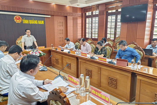 Quảng Nam yêu cầu đẩy nhanh tiến độ giải ngân vốn Chương trình MTQG