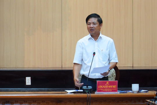 Bí thư Tỉnh ủy Quảng Nam Lương Nguyễn Minh Triết: Bảo vệ môi trường là mục tiêu của phát triển bền vững