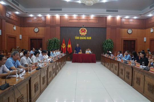 Lãnh đạo tỉnh Quảng Nam đối thoại với các hợp tác xã trên địa bàn tỉnh