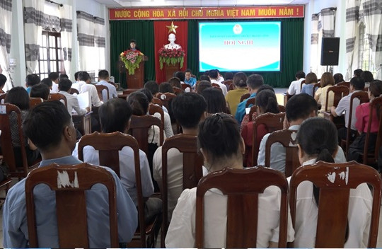 LĐLĐ huyện Thăng Bình tổng kết hoạt động công đoàn trường học, năm học 2023 - 2024