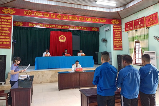 Tòa án nhân dân Thăng Bình xét xử lưu động về tội “Mua bán, tàng trữ trái phép chất ma túy”