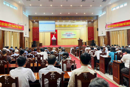 Tam Kỳ đẩy mạnh tuyên truyền về chính sách giảm nghèo bền vững