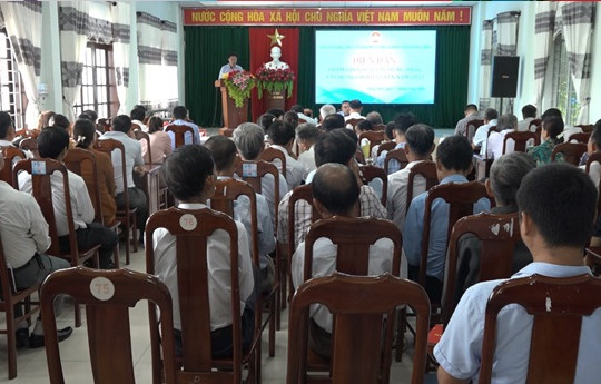 Mặt trận Thăng Bình góp ý xây dựng Đảng, xây dựng Chính quyền năm 2024