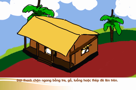 CÁCH CHẰNG CHỐNG NHÀ CỬA TRƯỚC BÃO