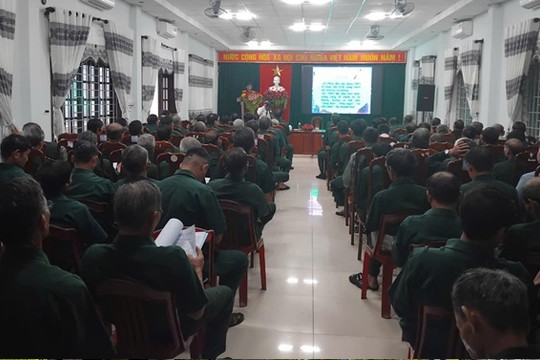 Hội CCB tập huấn công tác hội năm 2024