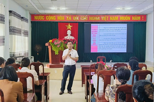 Hội LHPN tỉnh Quảng Nam truyền thông chuyên đề phát triển kinh tế tập thể, HTX