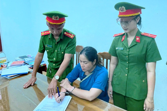Công an huyện Phước Sơn bắt tạm giam đối tượng lừa đảo chiếm đoạt tài sản