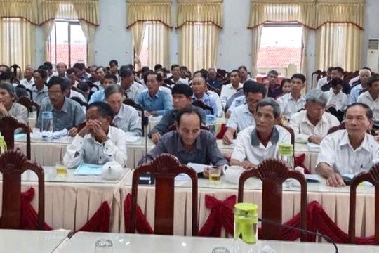 150 cán bộ hội nông dân được giới thiệu về tác phẩm của Tổng Bí thư Nguyễn Phú Trọng