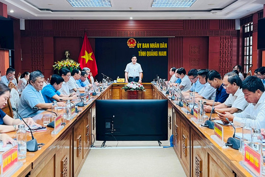 Quảng Nam quyết tâm đảm bảo tỷ lệ giải ngân đạt cao nhất