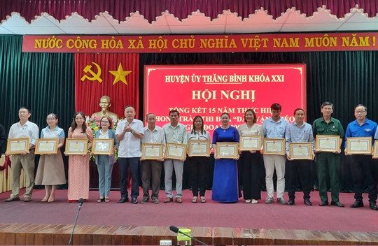 Giai đoạn 2009 - 2024, Thăng Bình có 297 mô hình “Dân vận khéo” hiệu quả