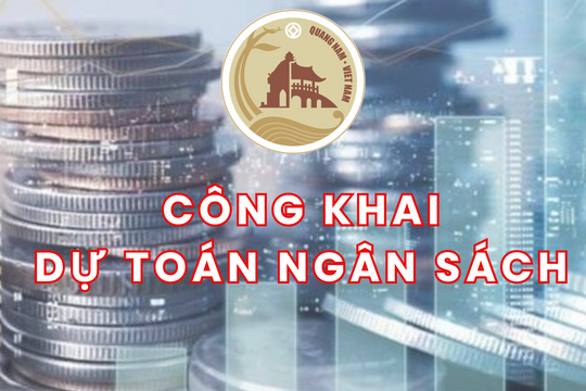 Công khai tình hình thực hiện dự toán ngân sách địa phương quý III năm 2024